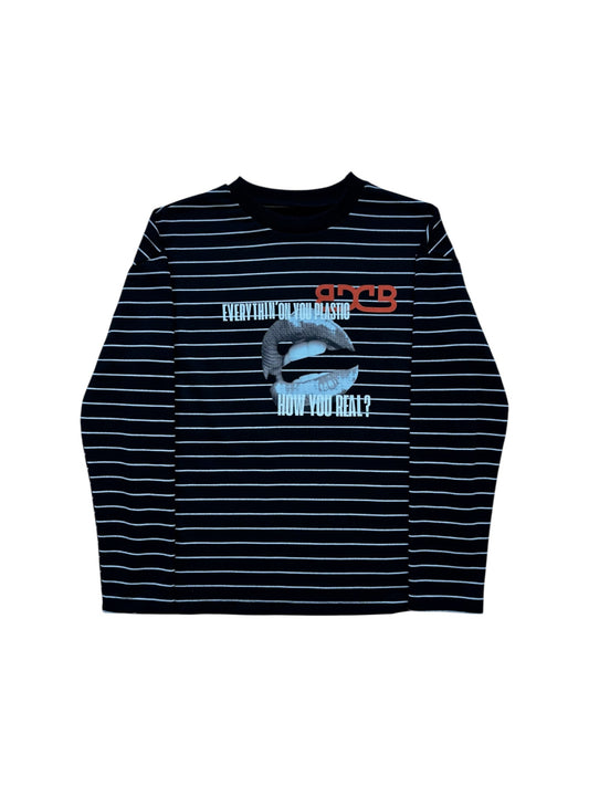 STRIPE LS TEE